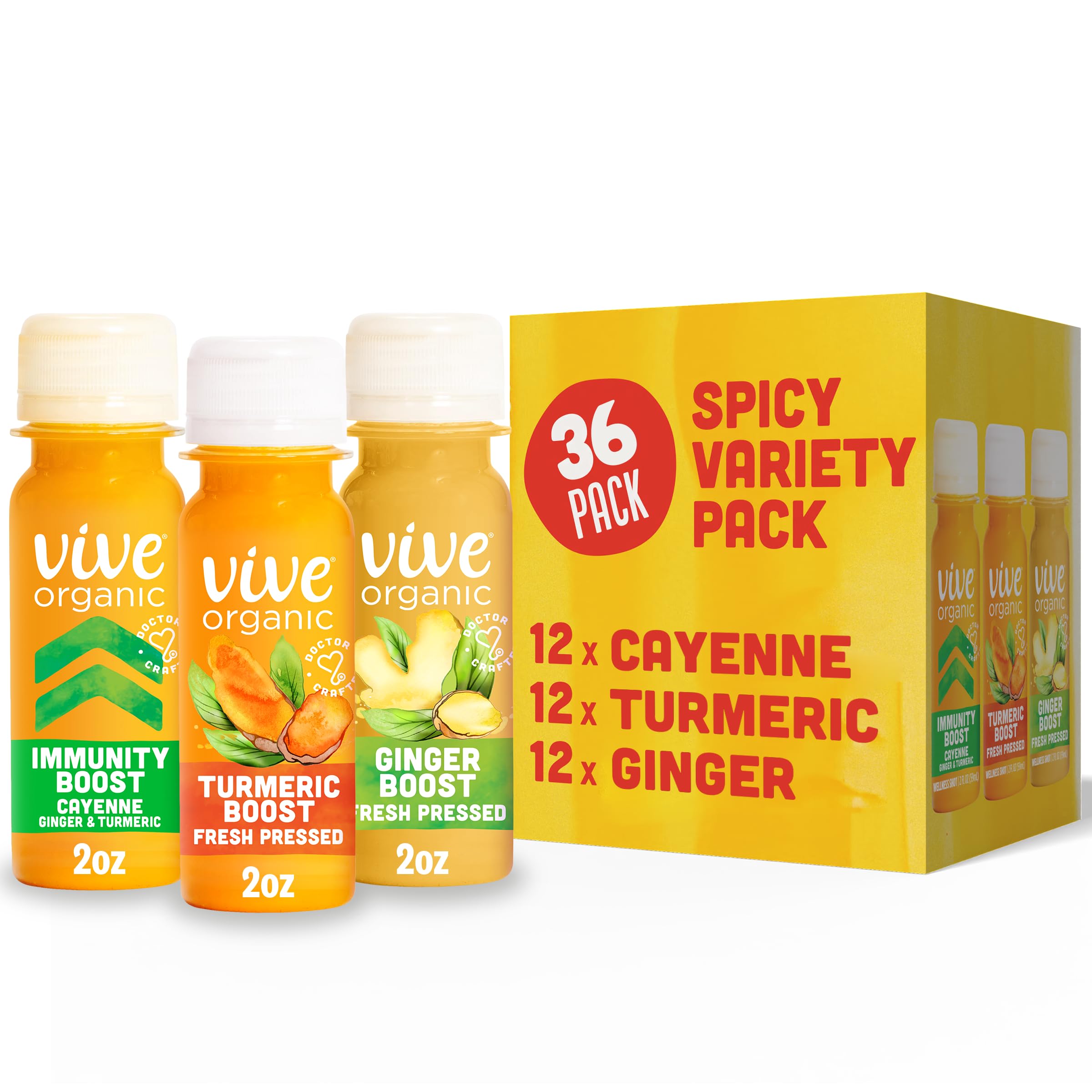 Amazon.com : Vive Organic Immune Support Cold-Pressed Juice Shot